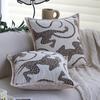 New Chinese Style Retro Leopard Pillow Bedside Pillow Mid-century Style Bed and Breakfast Sofa Cushion Pillow Cover