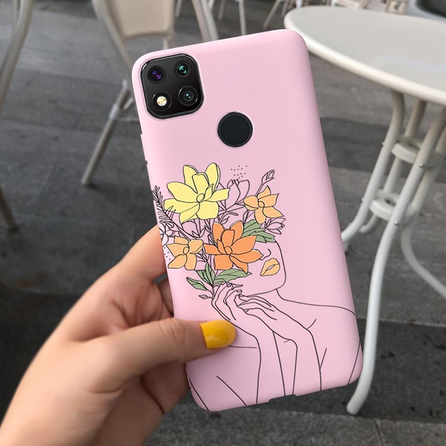 Чехлы Для Redmi 9C Чехол Xiaomi Redmi 9C NFC Чехол для телефона Мягкий чехол для телефона Ударопрочный бампер Redmi9c 9 C Xiomi Силиконовый МЯГКИЙ Чехол