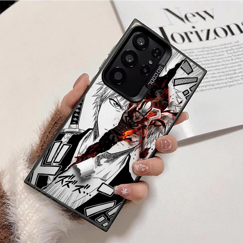 Bleach Kurosaki Ichigo Мягкий чехол для телефона для Samsung Galaxy S24 S25 FE S26 Edge S23 Ultra S22 Plus S21 + Ударопрочная задняя крышка