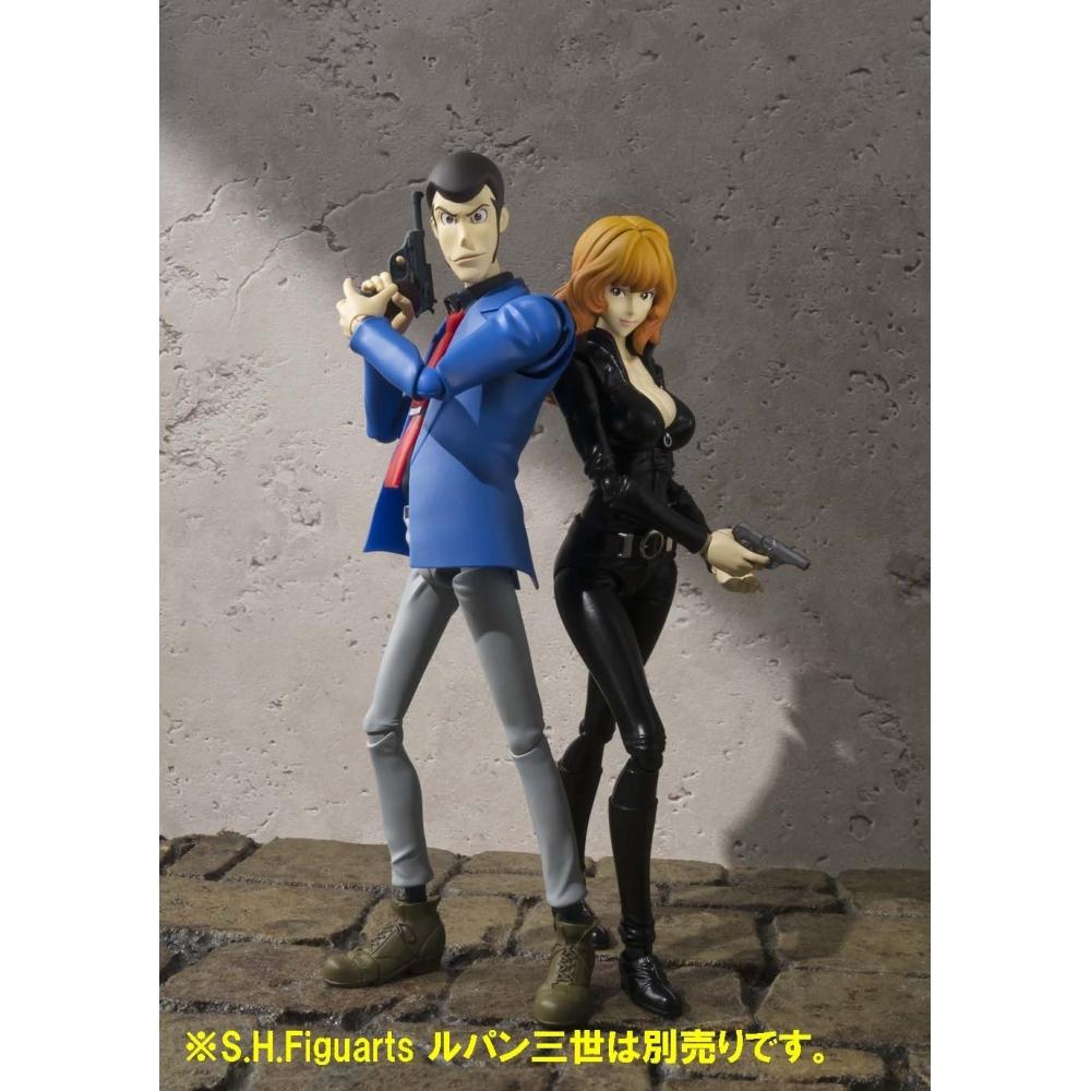 SHFiguarts Люпин Третий Фудзико Майн примерно 135 мм, подвижная фигурка из АБС и ПВХ, окрашенная