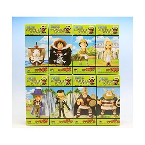 Фигурки One Piece World Collectable 9 Полный набор из 8 фигурок Том