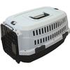 M-PETS Caisse De Transport Viaggio Carrier L - 81,3x56x58,5cm - Noir Et Gris - Pour Chien