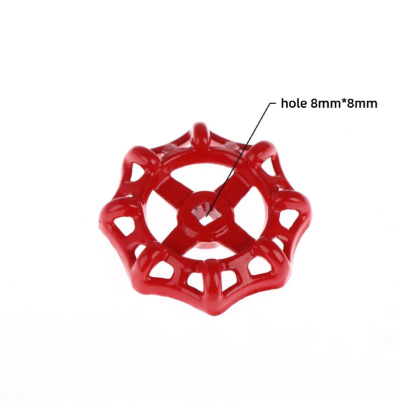 Внутреннее отверстие 5/6/7/8/9 мм Чугунная ручка клапана Задвижка Шаровой кран Маховик Запорный клапан Фитинги для водопроводных труб