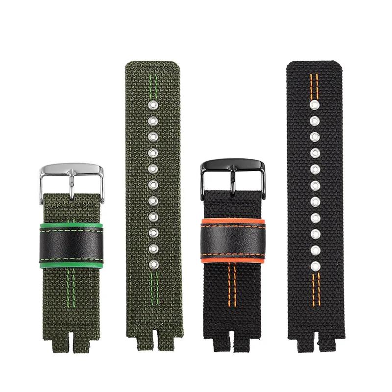 Нейлоновый ремешок для часов Для Casio PROTREK PRW-3000 PRW-3100 PRW-6000 PRW-6100Y PRG-300 330 Дышащий холщовый ремешок мужской Браслет