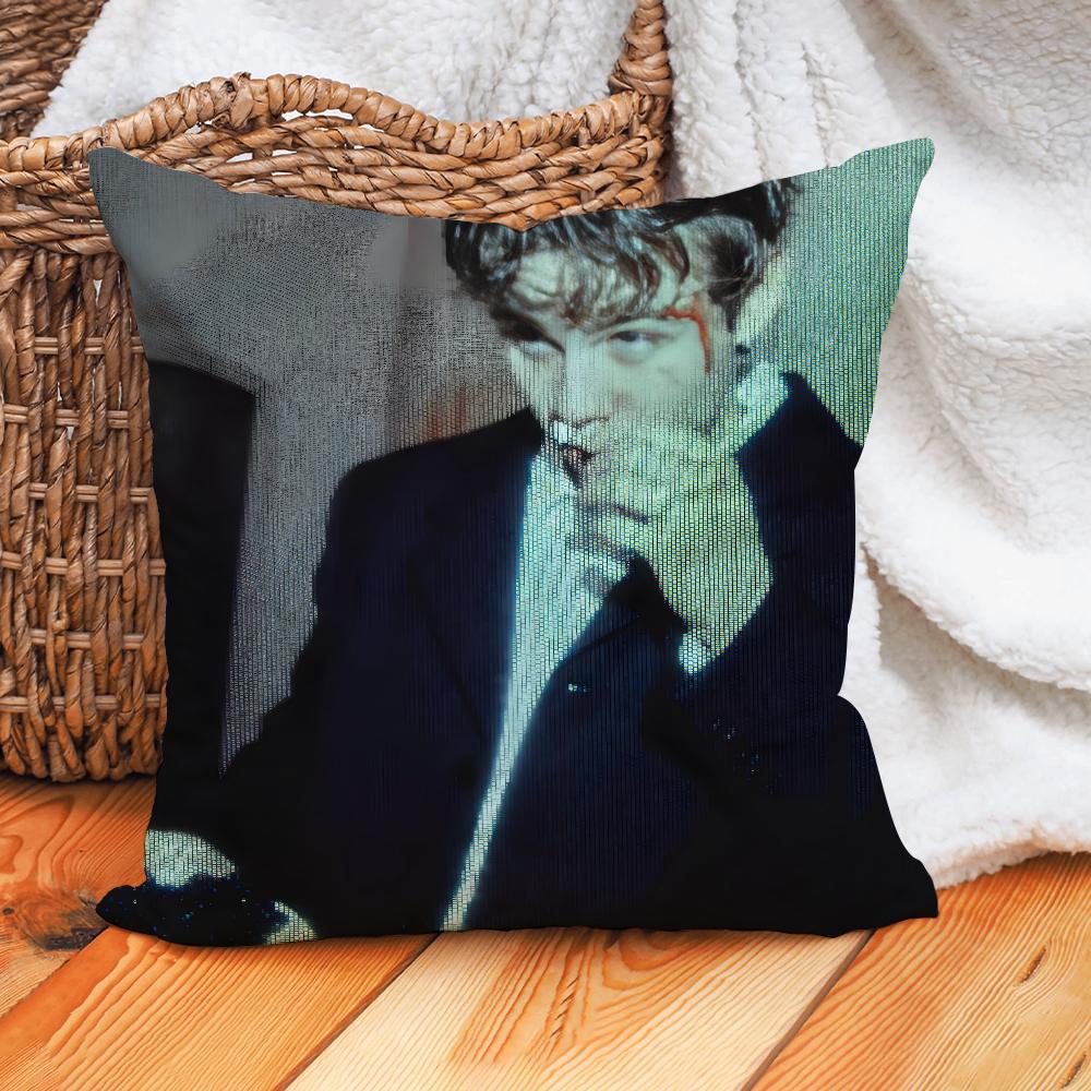 Rap Singer The Kid LAROI BEFORE I FORGET Pillow Case Home Cushion Cover Suitable For Office Sofa Car Suitable For All Seasons