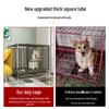 Indoor Dog Cage with Toilet Separation for Small To Large Breeds