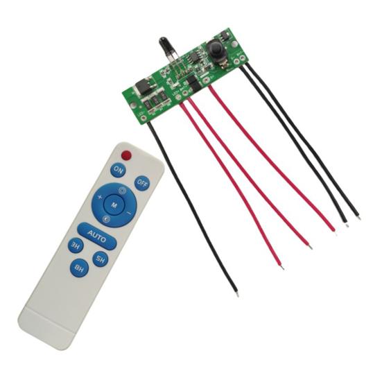 Модуль контроллера уличного фонаря на солнечной батарее с пультом дистанционного управления Универсальный Простой в установке Плата уличного фонаря с батарейным питанием