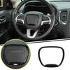 Накладка на центральное кольцо рулевого колеса для Dodge Challenger 15+Durango14+Черный