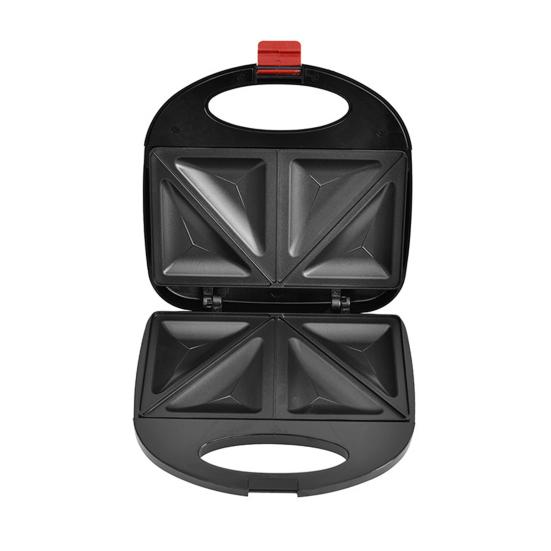 Вафельница с антипригарным покрытием, быстрый нагрев, вилка стандарта США, 110 В, вафельница на 2 ломтика, хлебопечка для сэндвичей для завтрака, машина для гриля, кухонные принадлежности