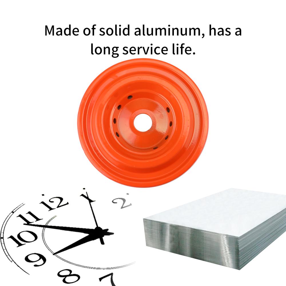 Алюминиевый триммер для травы, верхняя часть кустореза, триммер, аксессуар для газонокосилки с 4 триммерными веревками