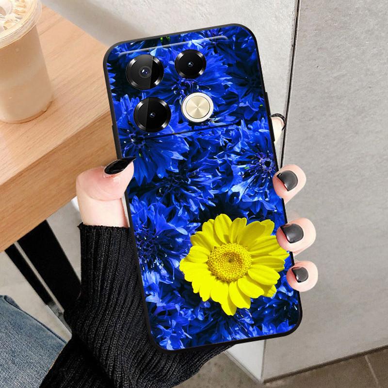 Чехол для Infinix Note 40 Pro Мягкий Силикон Крутой Волк Ударопрочный Чехол для Infinix Note 40 Note40 Pro Plus 4G 5G TPU Coque Fundas