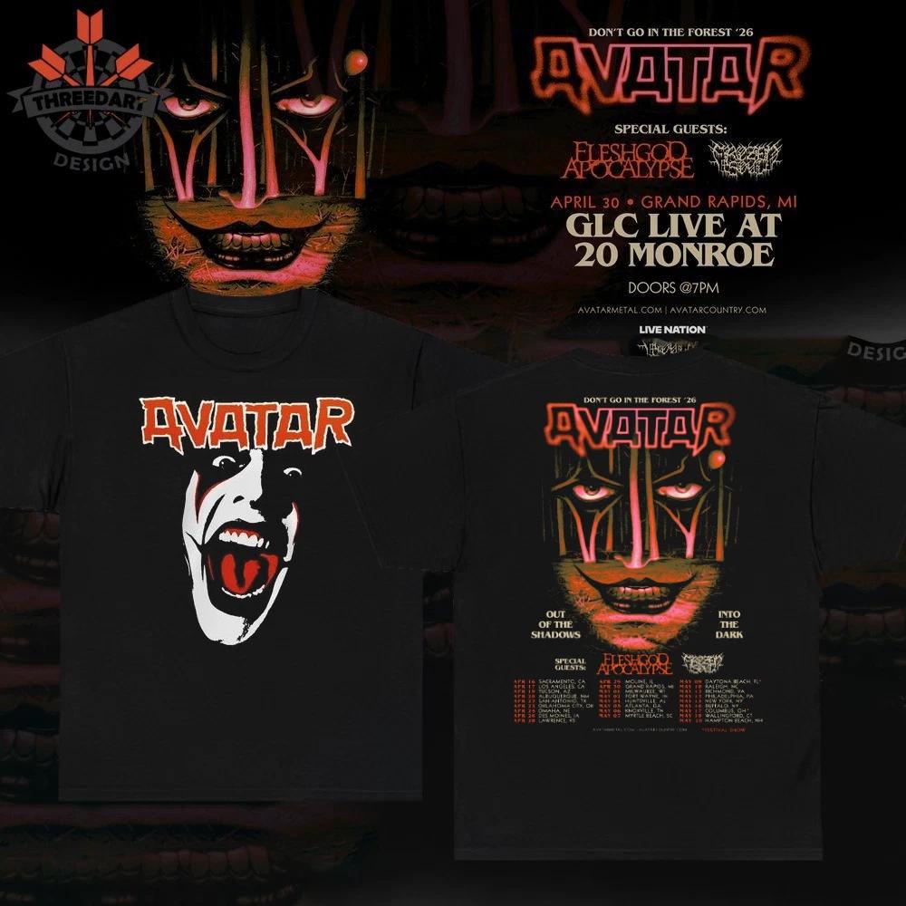 AVATAR Don’t Go In The Forest 2026 T-shirt S to 5XL 2F1914