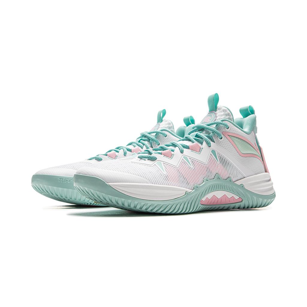 Li Ning Storm 10 Амортизация Скользкая Устойчивость к истиранию Дышащие Упругие Низкие Баскетбольные кроссовки Мужские ABFV017-3