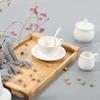 1pc Single Unit Ceramics Creamer Container White Color Ceramics Cup Pitcher  Tableware Use