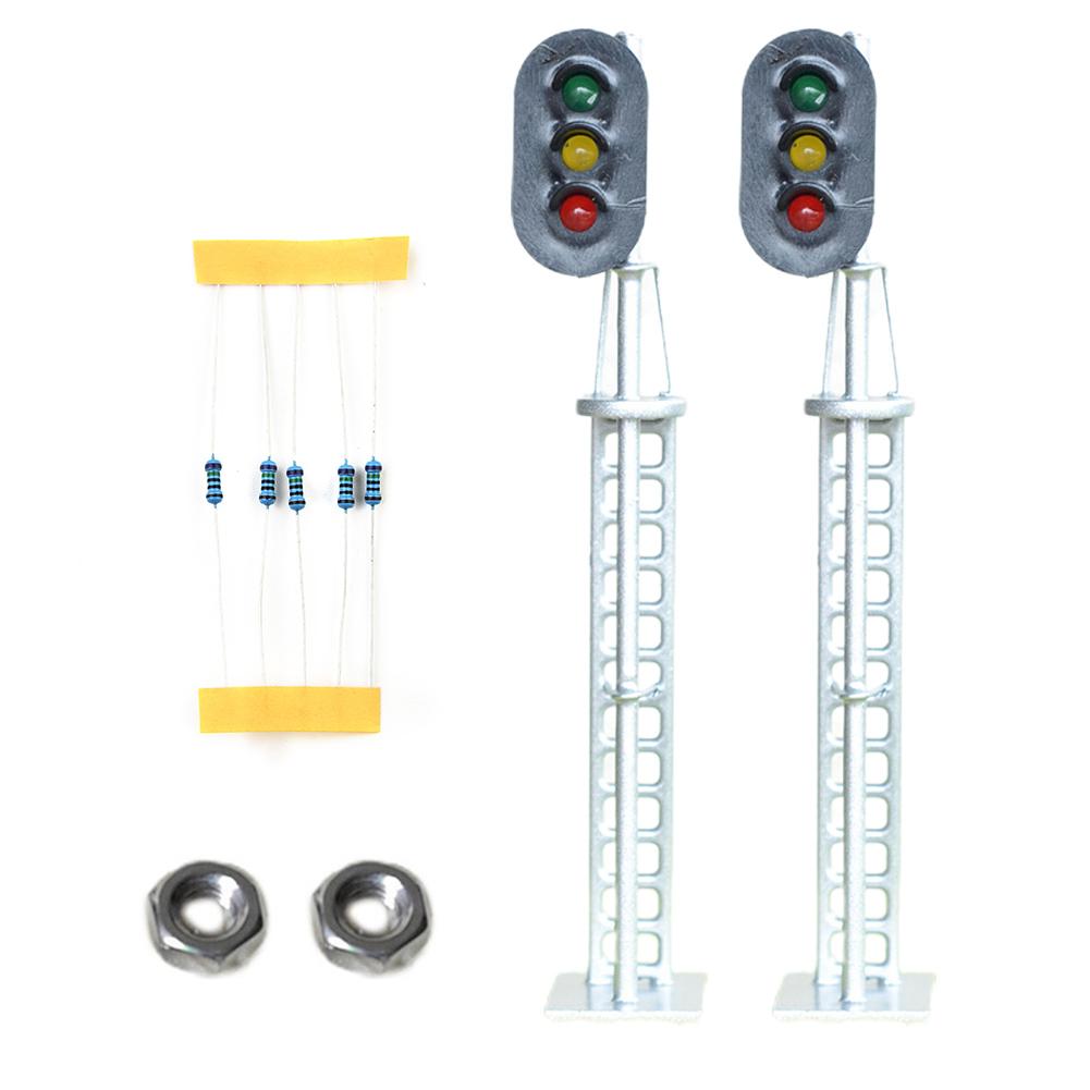Полный сигнал с винтом, 20 мА, 3 аспекта, от 12 В до 16 В постоянного тока