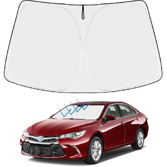 Складная солнцезащитная шторка на лобовое стекло Proadsy 2025 для RAV4, подходит для кроссовера RAV-4 SUV Crossover, TRD Off-Road, LE XLE Premium Limited.