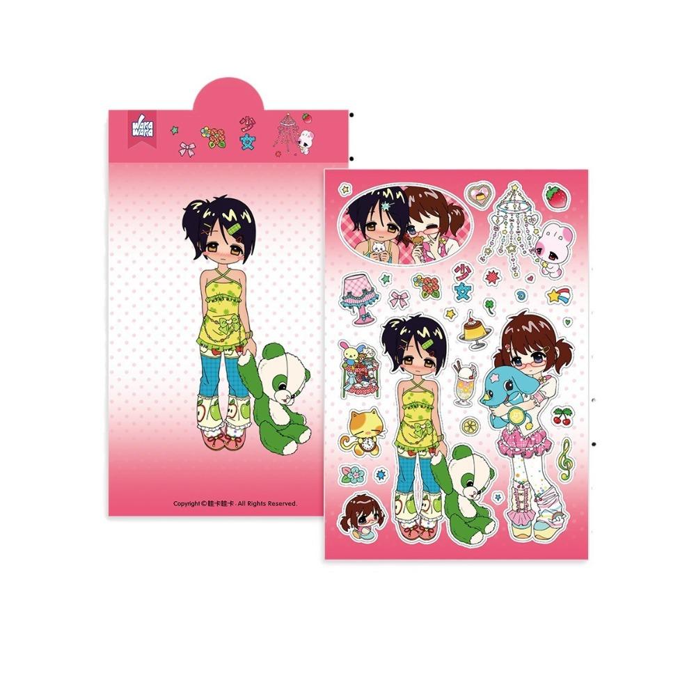 Cute Deco Stationery Stickers Kawaii Phone Craft Stickers New Scrapbooking Stickers