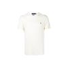 Polo Embroidered Fitted Crew Neck T-Shirt Men Tops White 710740727-054