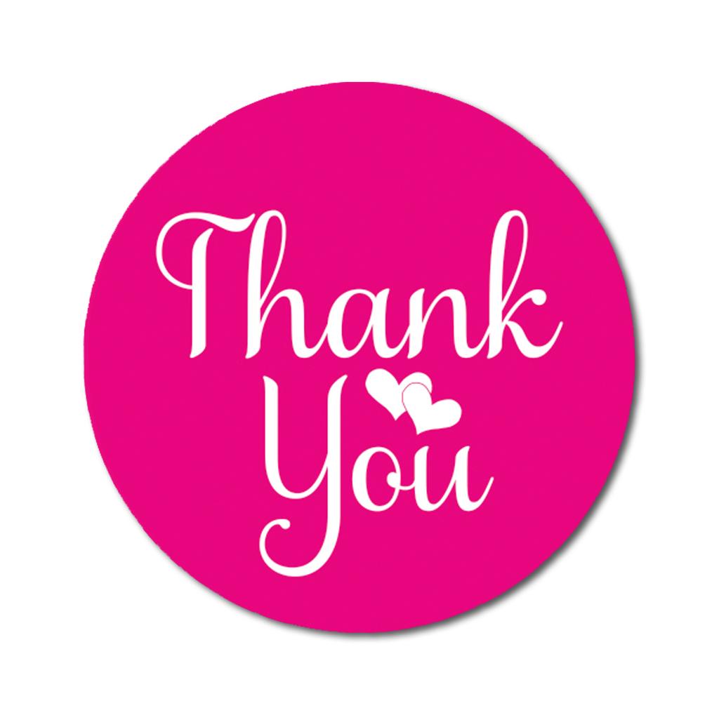 Дарлинг сувенир персонализированные 1,6 дюймов круглый черный DIY сердце каллиграфия спасибо наклейки-45