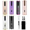 USB Auto Rotate Ceramic Hair Curler Portable Auto Curler LED Display Temperature Professional Curler
