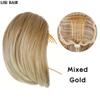LISI HAIR Шиньон из синтетических волос, шиньон, полностью короткий хвостик, шиньон для волос с расческой, прическа, булочка на шнурке