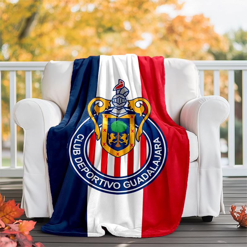 USA FC Flannel Blanket Soft All-Season Throw, Design for Camping, Car Travel, Hiking Sofa, Bed, Office Perfect Gift for Parties