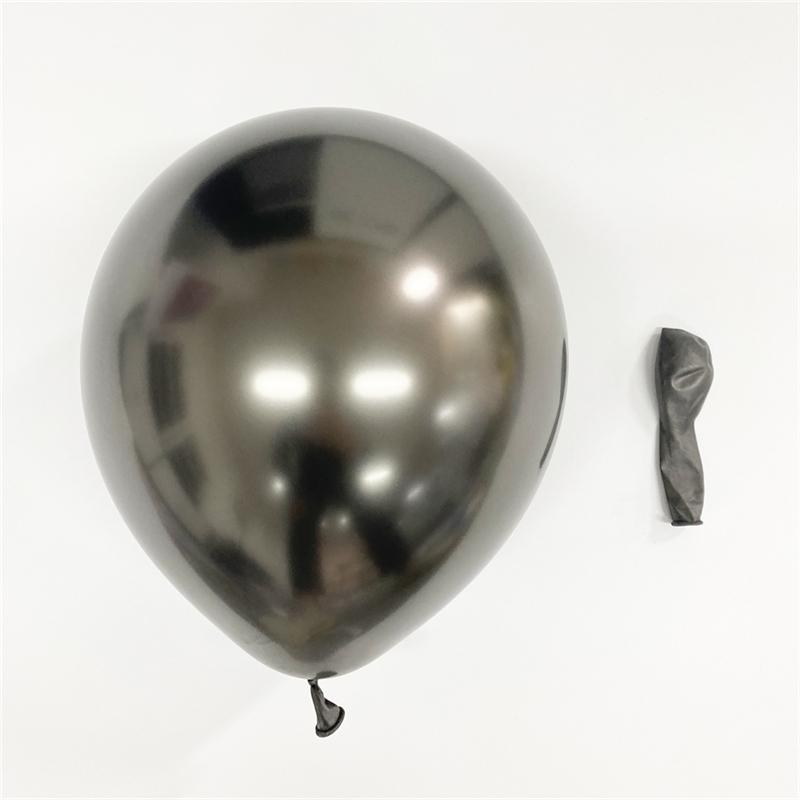 Factory Metallic Latex Balloons Party Decorations 10inch Gold 2.2g Chrome Ballon