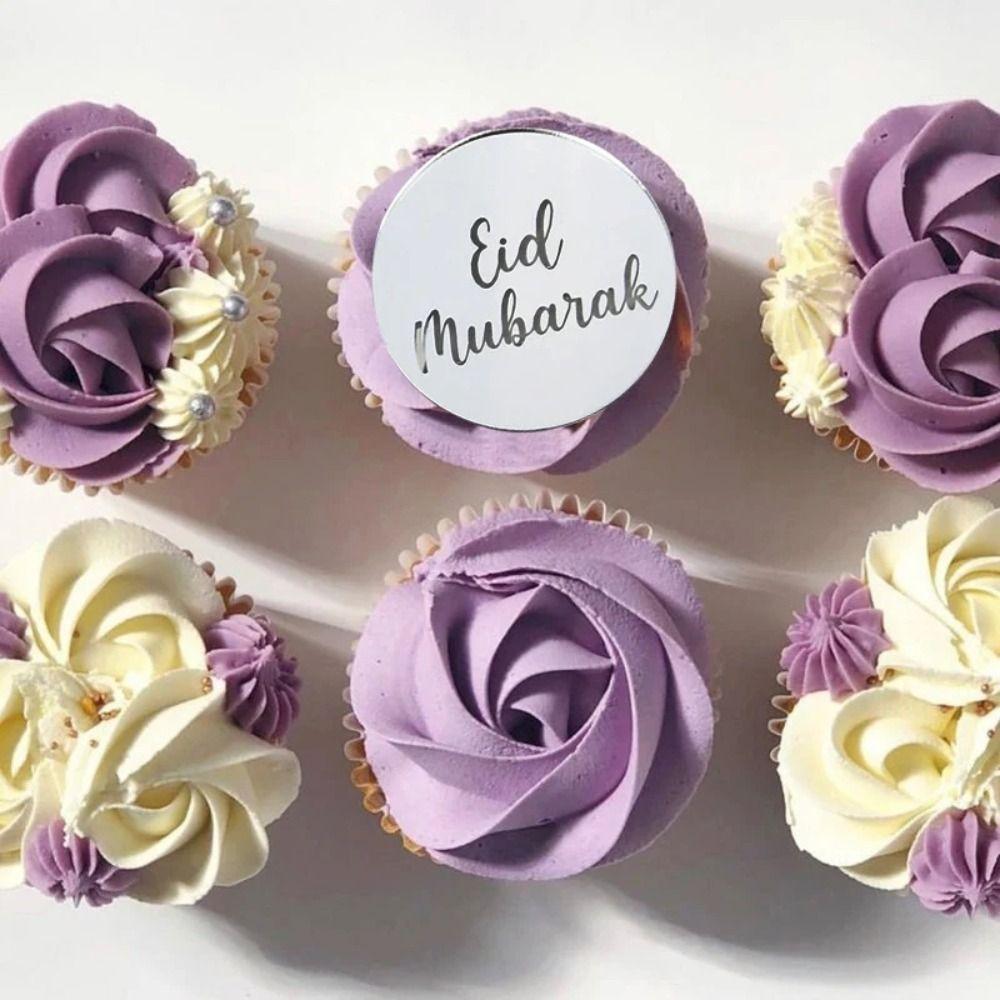 10 шт., топперы для кексов Ид Мубарак, Рамадан Карим, инструменты для выпечки для исламской мусульманской вечеринки, торт «сделай сам»