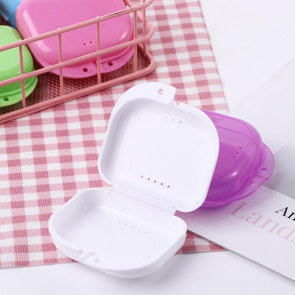 Ортодонтический практичный футляр для хранения зубных протезов, стоматологический органайзер, контейнер для кап