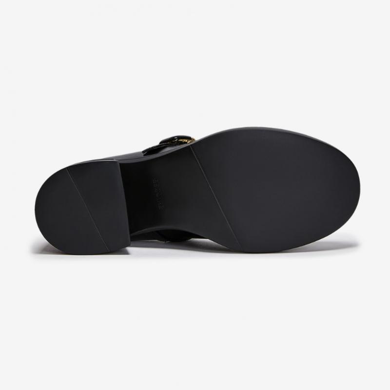 ESquire Women S Chunky Mary Jane pumpS Black