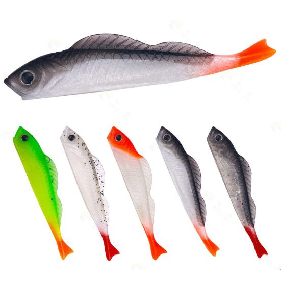 5 шт. мягкая приманка 2,7 г/7 см 3D имитация рыбьих глаз мягкая рыболовная приманка с червями маленькая мини натуральная приманка для плавания