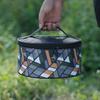 Camping Tableware Bag Outdoor Hiking Plate Dish Bowl Storage Bag BBQ Dinnerware Organizersfor Picnics Camping Plate Bag