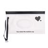 Baby Product Flip Cover Portable Wet Wipes Bag Cosmetic Pouch Wipes Holder Case Tissue Box