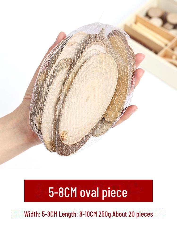 Pine Cone DIY Decoration Kit: Branch, Log, Dried Flowers for Creative Kindergarten Hanging Crafts