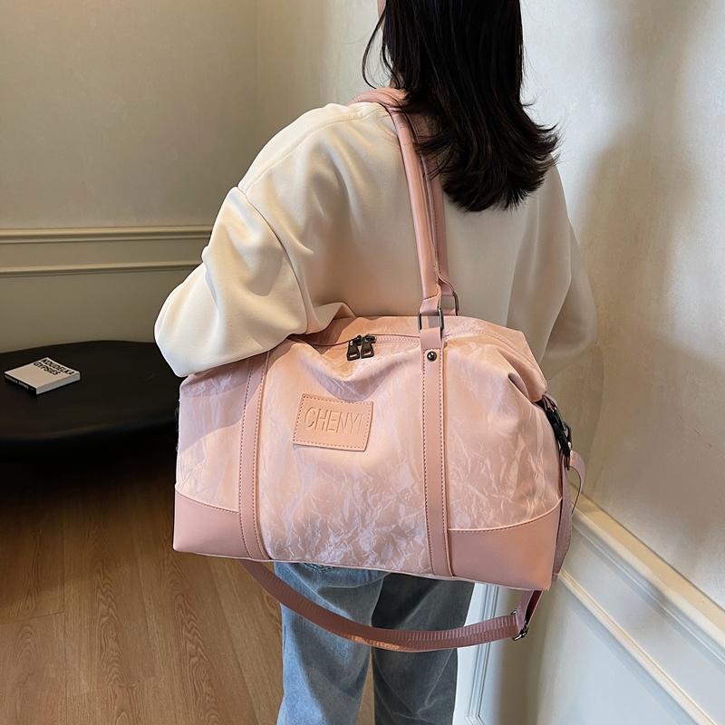 Сумка для ручной клади, женская дорожная сумка на короткие расстояния, большая вместимость, сумка для фитнеса через плечо, сумка для хранения