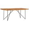 Dining Table 180 x 90 x 76 cm Solid Acacia Wood