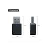 KN318 Bluetooth 5.1 Audio Receiver 3.5mm Aux Jack USB Adapter Car Hands-free Call Auto Bluetooth Transmitter for Car Radio Mp3 PC