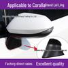 Toyota Corolla Levin Rearview Mirror Base Decorative Cover for 19-20, 23 Models.