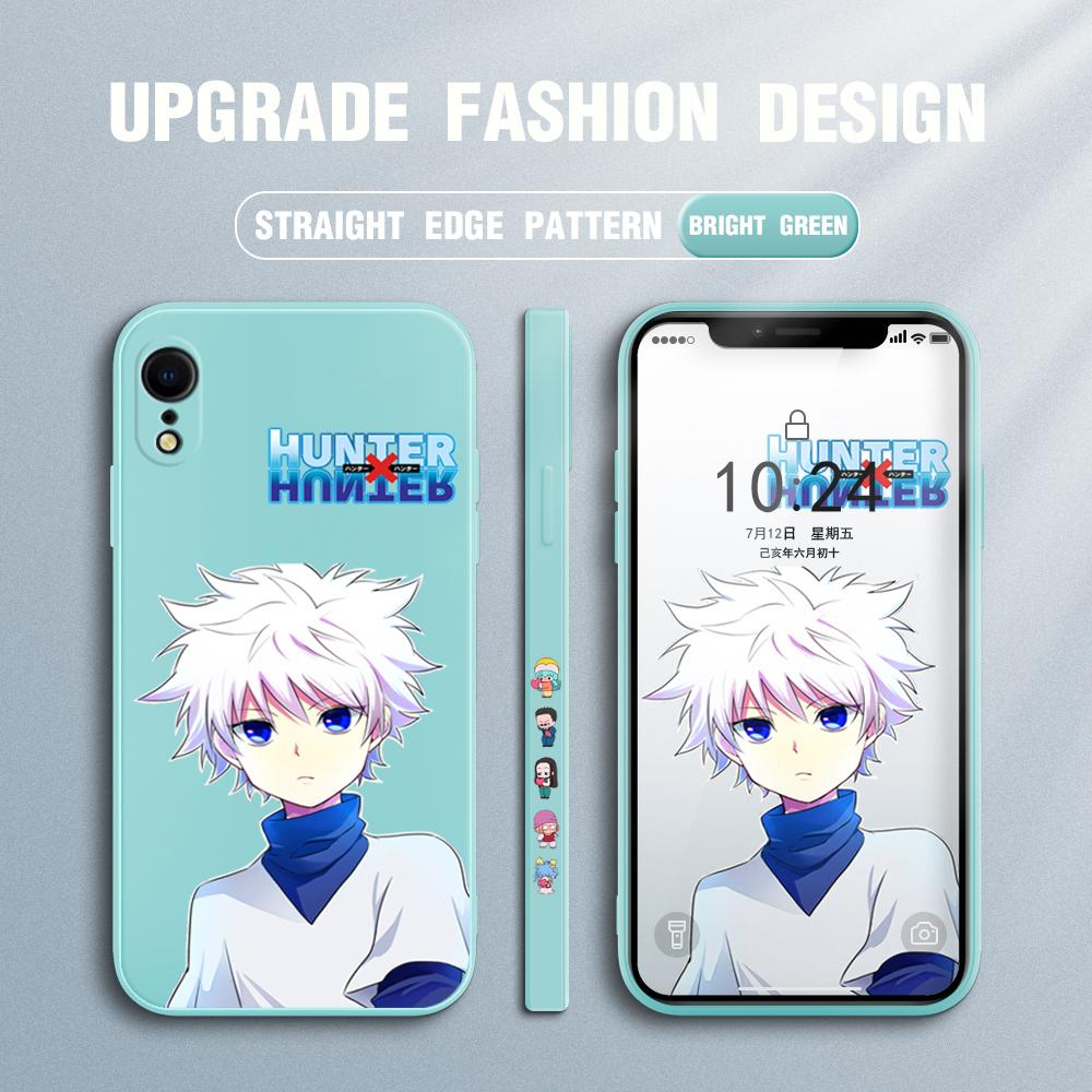 Модный чехол для телефона с рисунком аниме для Redmi Xiaomi POCO Note 10 Pro 9 9A 9T 10C 8 7 11 Lite 5G X3 M3 с квадратным краем, мягкие защитные чехлы для полной камеры