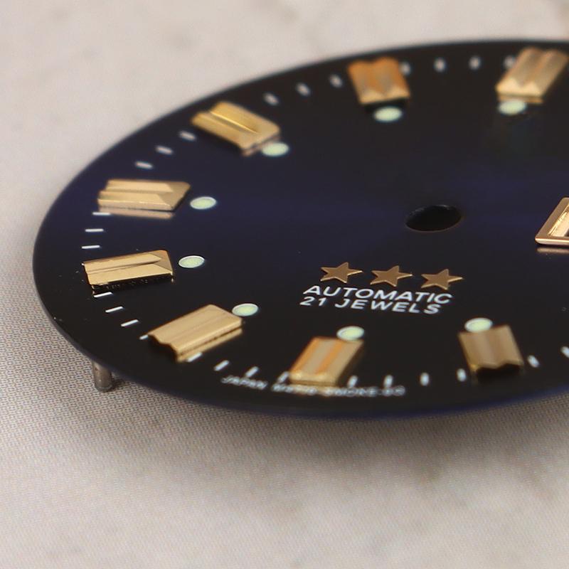 Винтажные часы циферблат DIY части 3 звезды двойной календарь буквальные мужские часы аксессуары для 46941/46943 механизм