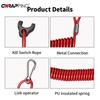Motorboat Engine Emergency Stop Band Cord Rope Key Floating Safety Wrist Lanyard Jet Ski Wave Runner for Motorcycle Accessories