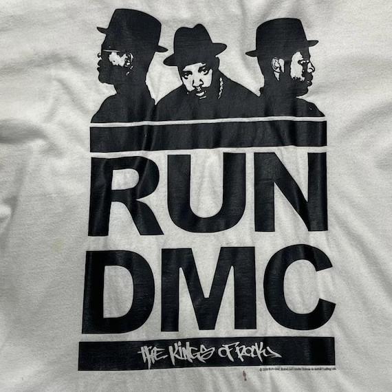 Новый! Группа RUN DMC Футболка 'Король Рока' Унисекс Концертная S до 5XL MQ440 Унисекс Футболка