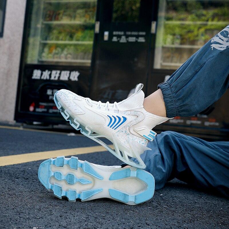 Мужские кроссовки для тенниса, роскошные дышащие повседневные туфли на шнуровке, кроссовки для баскетбола, модные нескользящие кроссовки для бега для мужчин