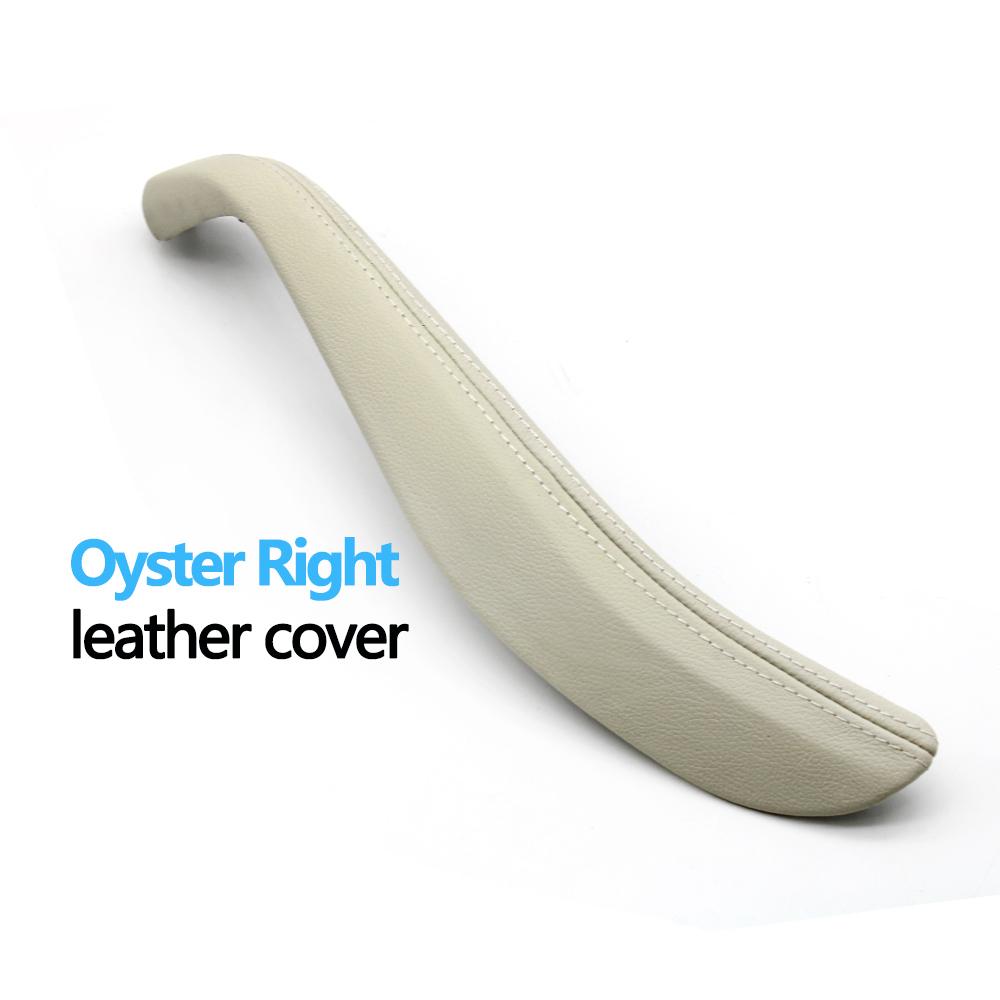 Left Right Interior Door Pull Handle Leather Outer Cover Replacement For BMW 5 Series G30 G31 F90 2018 2022