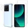 Shockproof Case for Xiaomi 13T - 13T PRO and Tempered Glass Screen and Camera Films Phonillico®