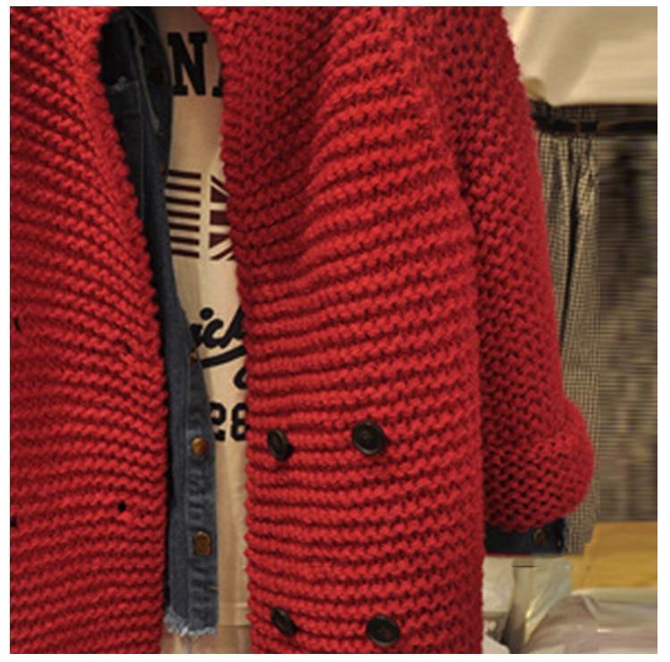 RUGOD Осень-зима 2021, корейский женский модный и элегантный свитер-кардиган, универсальный повседневный длинный вязаный свитер на пуговицах