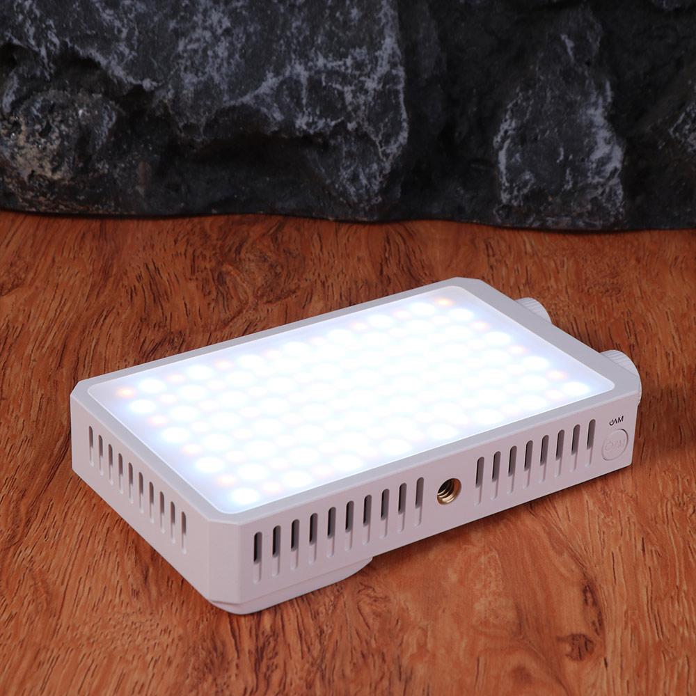 4400mAh Battery Mini LED Video Lamp 2800-9000K Pocket Photography Light Camping