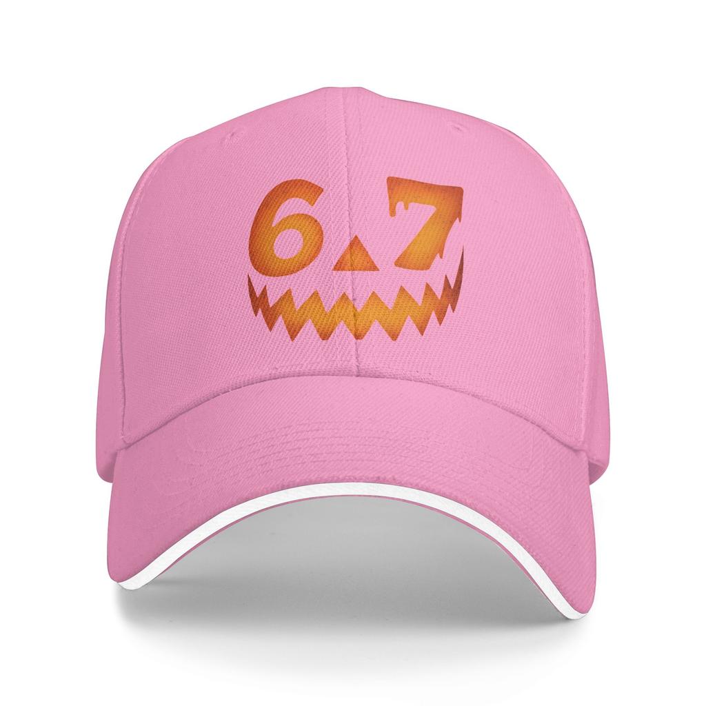 67 Six Seven Halloween Costume for Students Teachers Sun Baseball Cap Summer Male Design Trucker Hat Classic Skate Snapback Cap