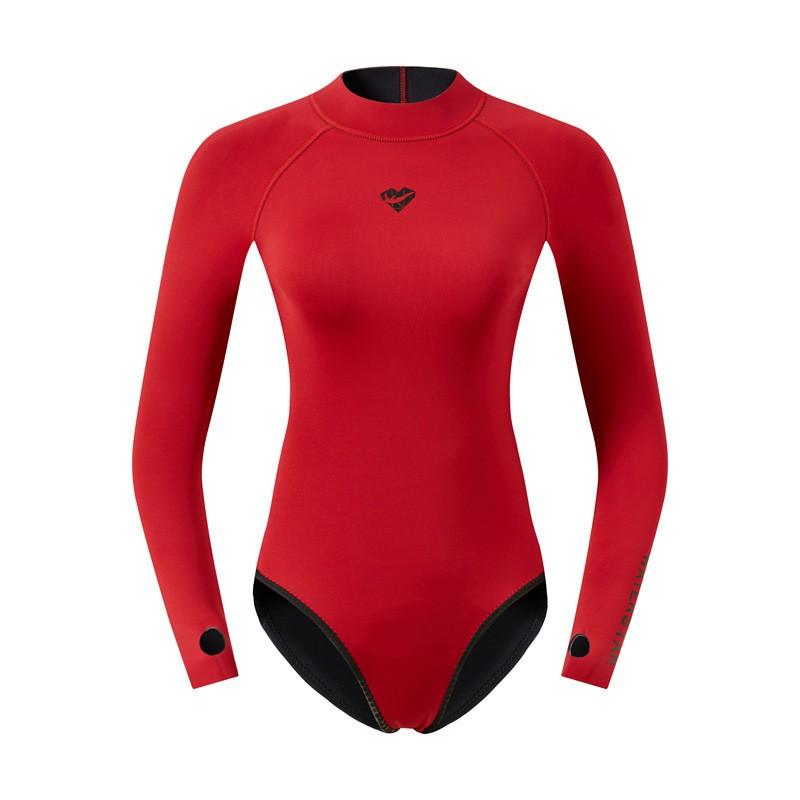 Womens 2mm Neoprene Full Bodysuit Wetsuit Snorkeling Freediving Swimming UV Protection