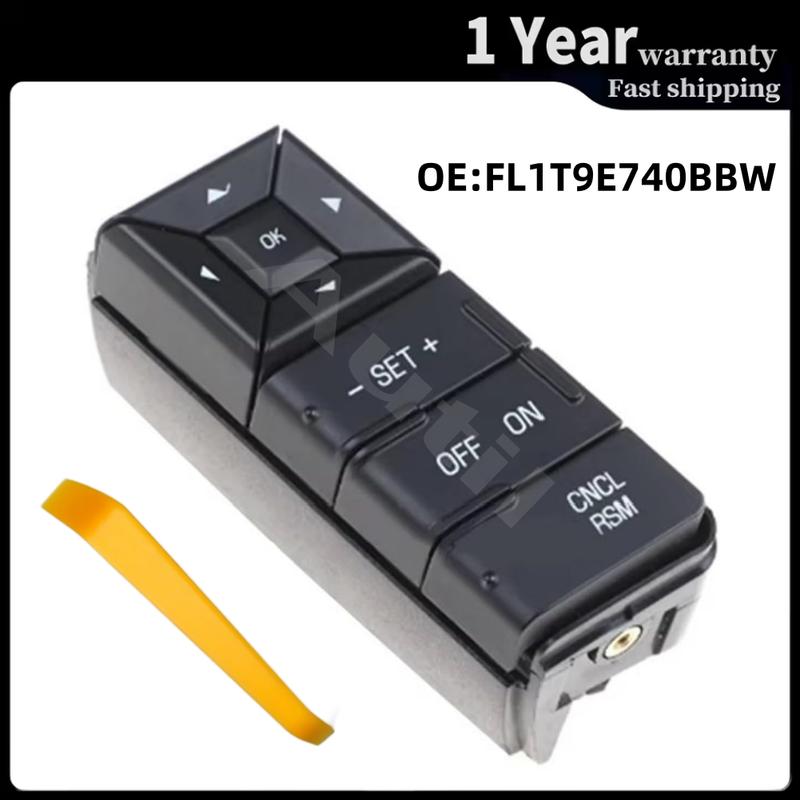 FL1T-9E740-BBW Multifunction Steering Wheel Switch Cruise Control Volume Button for Ford Expedition 2017 Car Accessories